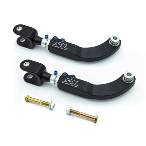 Toyota GR Corolla Camber & Castor Arms - Rear - SPL Parts - Adjustable - Black - `23-`27